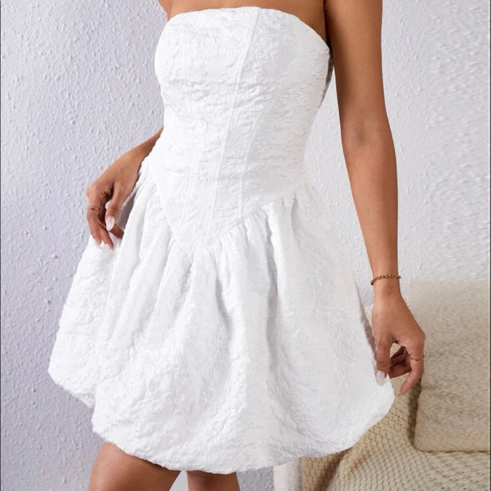 Ruffle Hem Dress